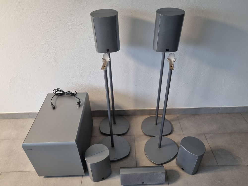 5.1 Surround, Boxen, Jamo, inkl Ständer & Subwoofer A3SUB.3 Kaufen