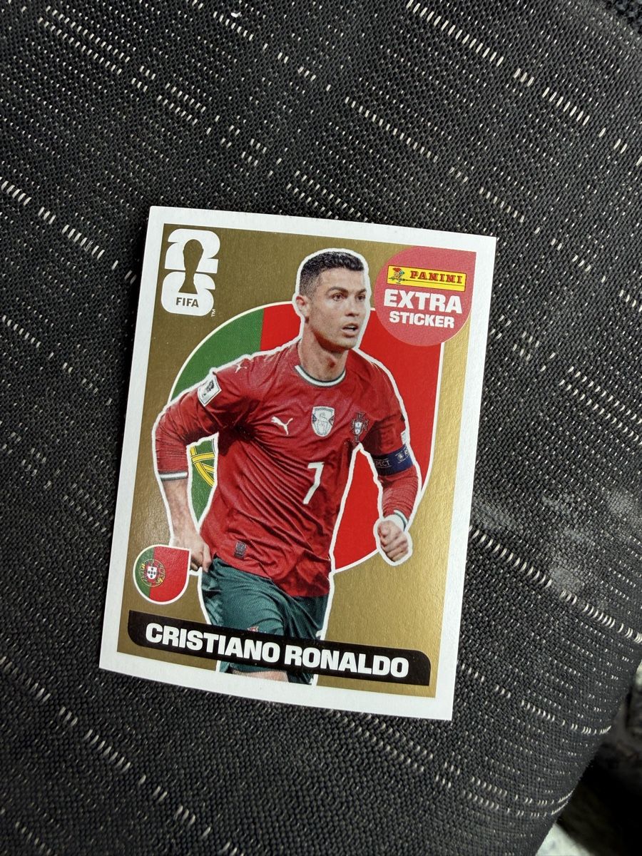 Panini Carte collezionabili: CRISTIANO RONALDO GOLD – Nuovo e nell'imballaggio originale da Maienfeld venduto da and_g6ts