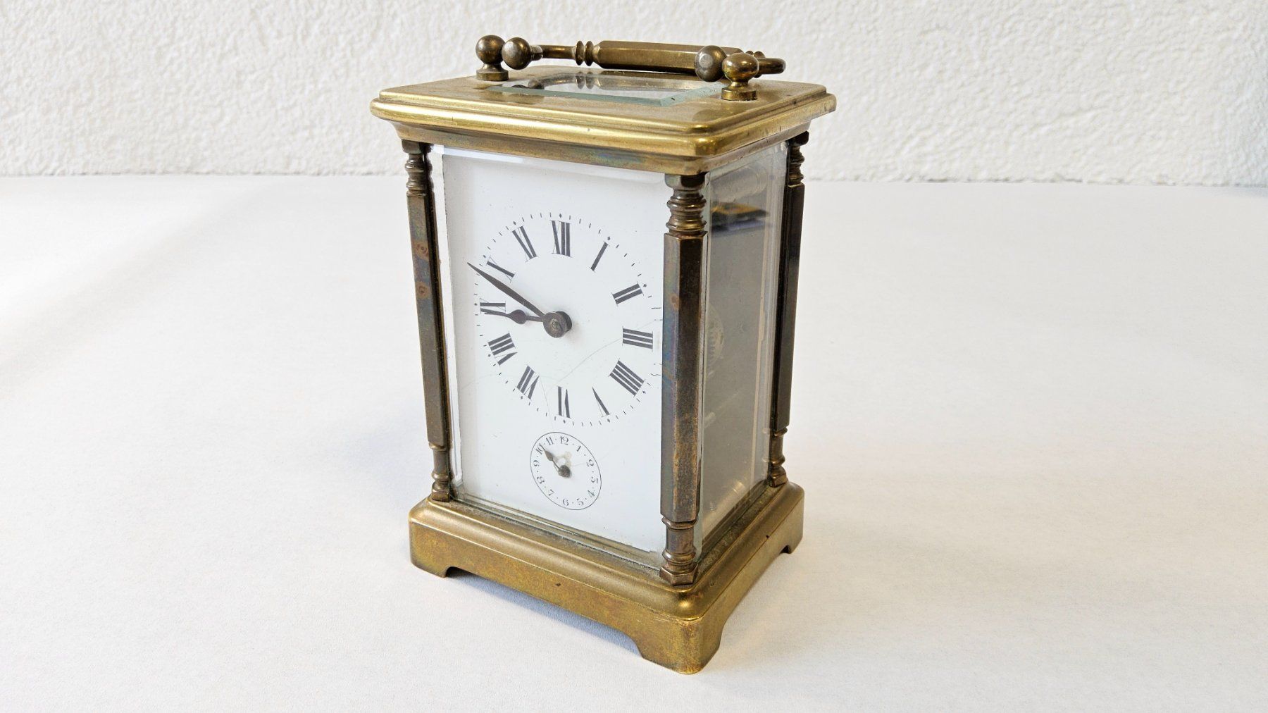 Orologi da terra & Orologi da parete: Ancienne pendulette d'officier – Difettoso da Malleray venduto da Frederic24 7