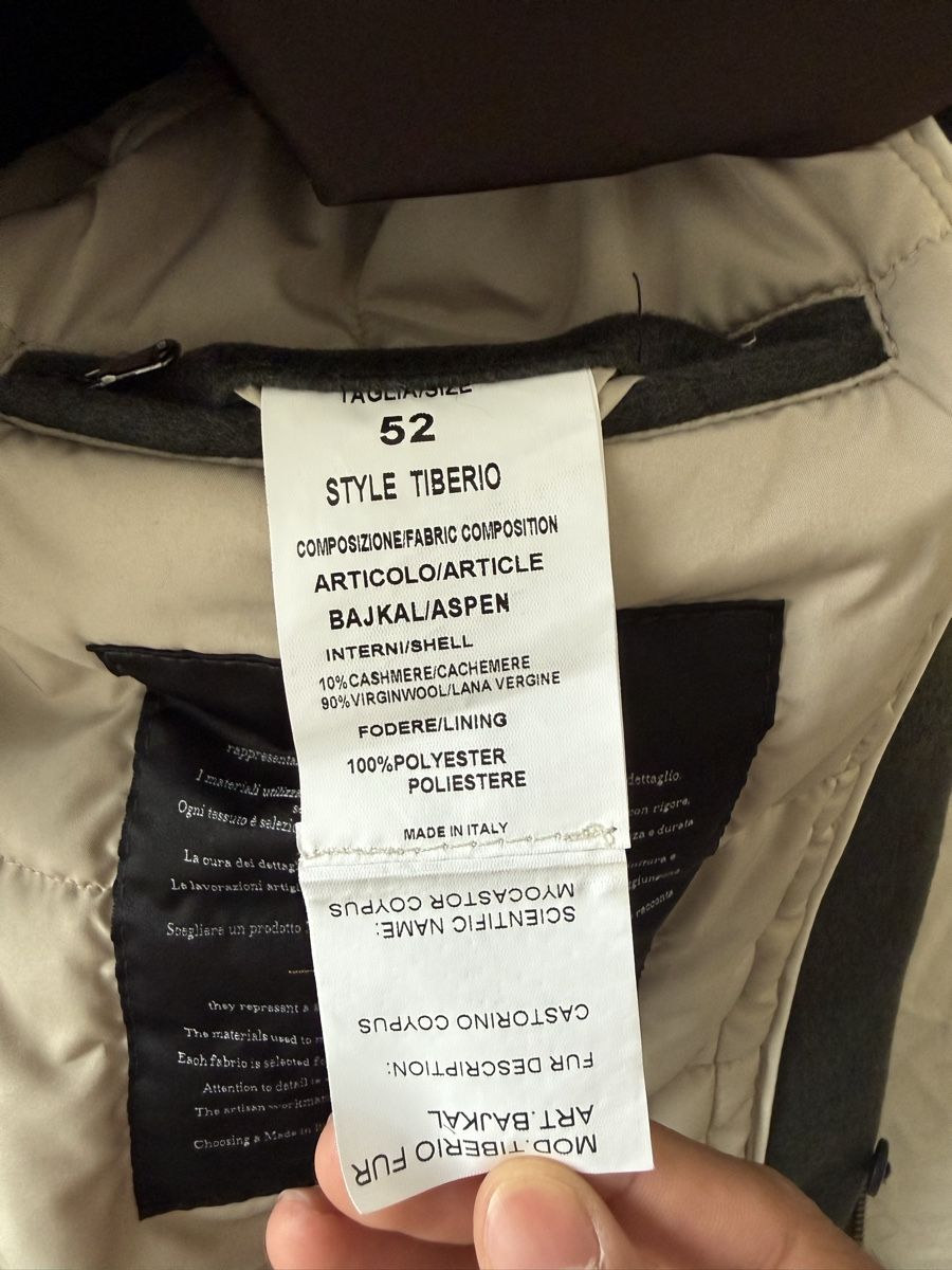 Loro Piana Giacche: Tiberio Castor Fur and Wool Jacket – Nuovo e nell'imballaggio originale da Genève venduto da luc_5q8p 6