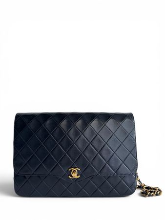 Chanel Lambskin Vintage Single Flap Bag Tasche