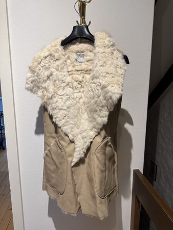 Fauxfur Weste