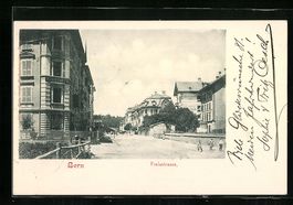 Bern, Tuchhandlung in der Freiestrasse