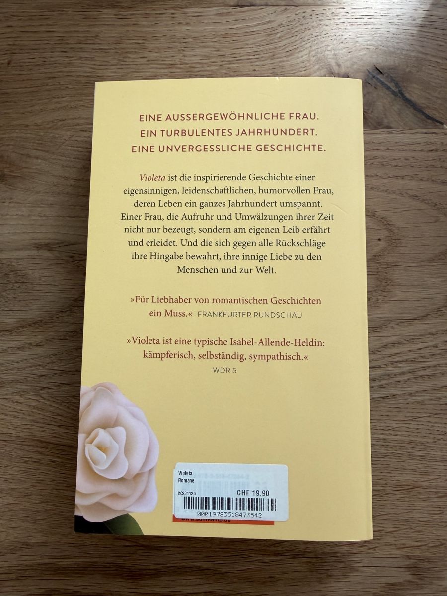 Libri: Buch Violeta – Usato da Altdorf UR venduto da Monstera99 1