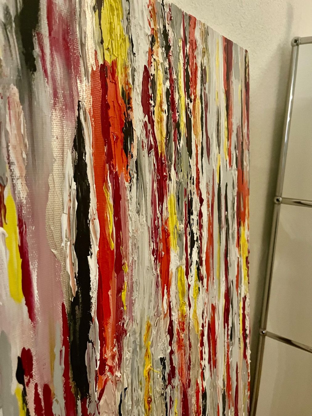 Gemälde: Abstraktes Acrylbild, Leinwand, Unikat – Neu (gemäss Beschreibung) aus Rotkreuz von Angelors 2