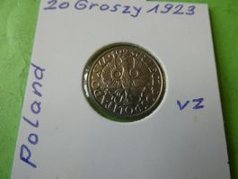 Polen 1923, 20 Groszy