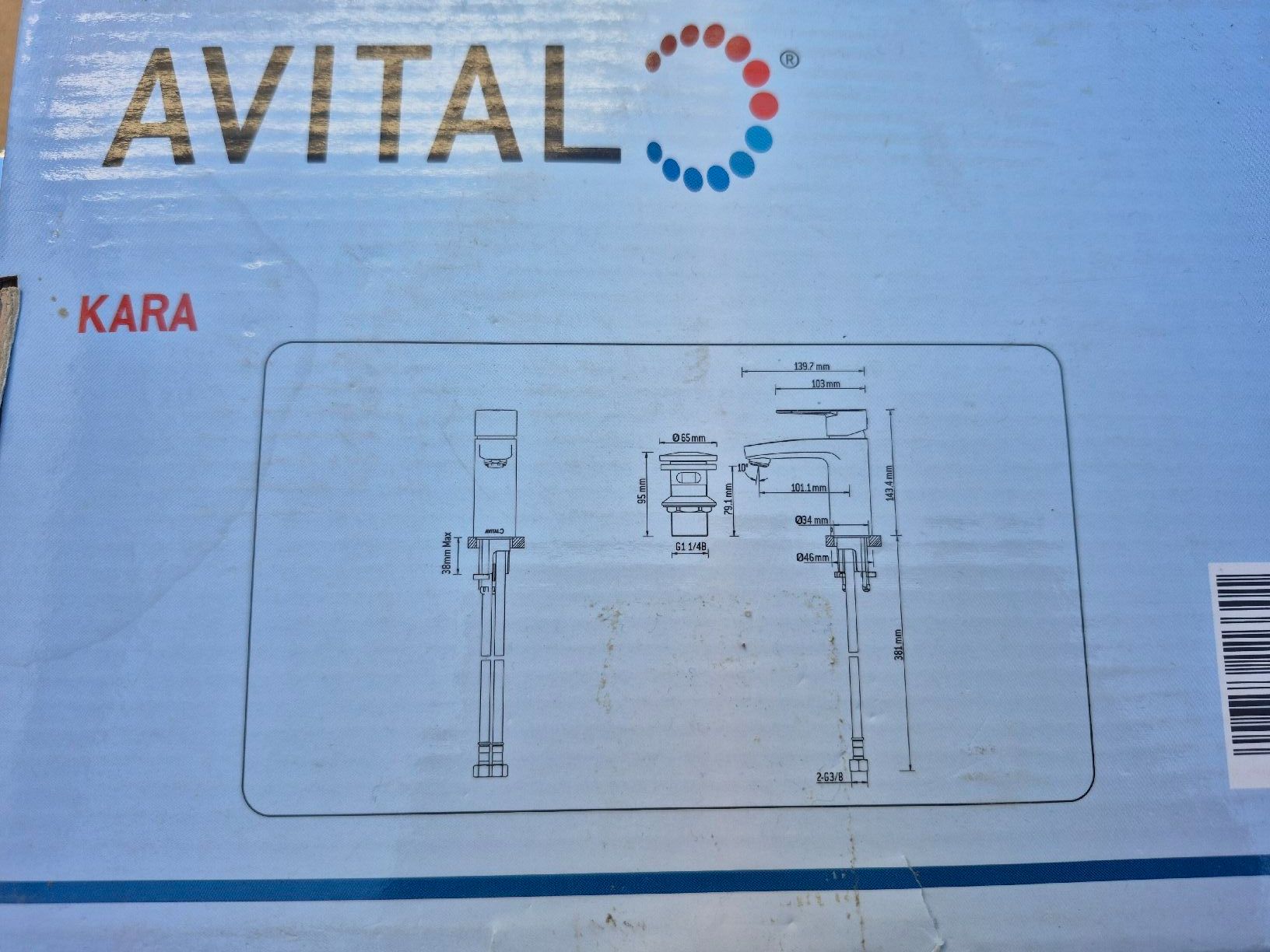 Rubinetteria: AVITAL KARA Waschtischarmatur – Nuovo (secondo la descrizione) da Beinwil am See venduto da remagaut5712 4