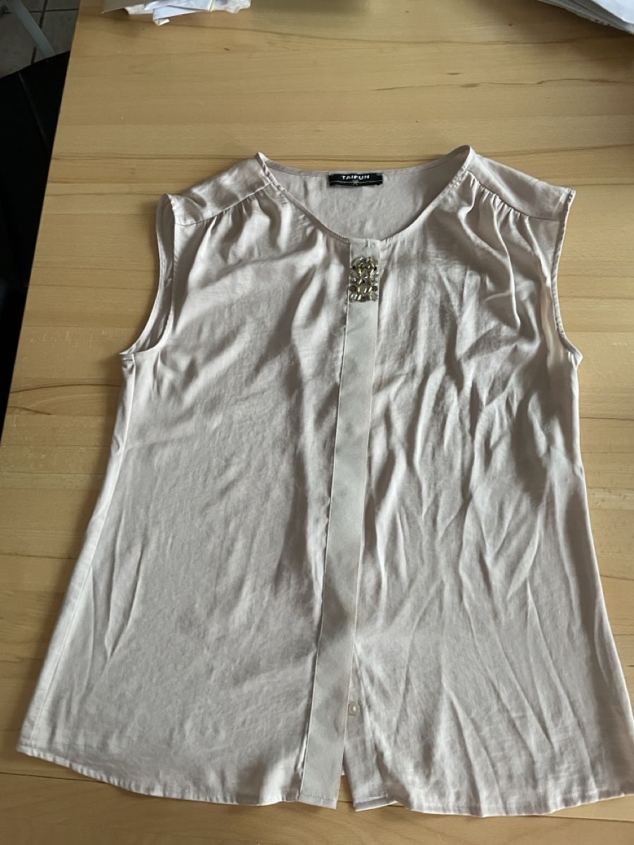 Taifun Camicette: Damen Bluse Taifun beige – Usato da Birmenstorf AG venduto da JUNA72