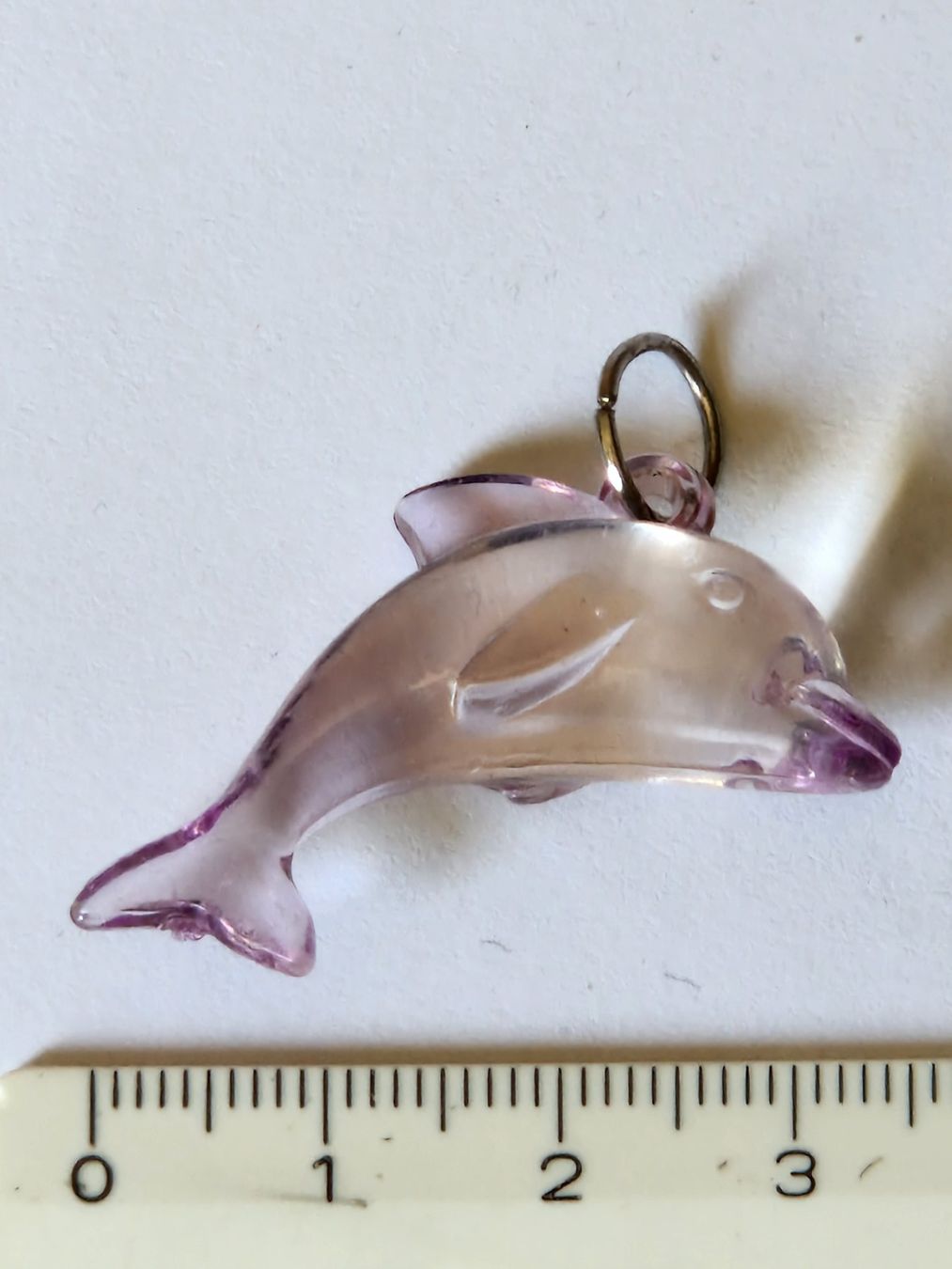 Ciondoli: Anhänger Delfin lila transparent neu – Nuovo (secondo la descrizione) da Nänikon venduto da kriki 1