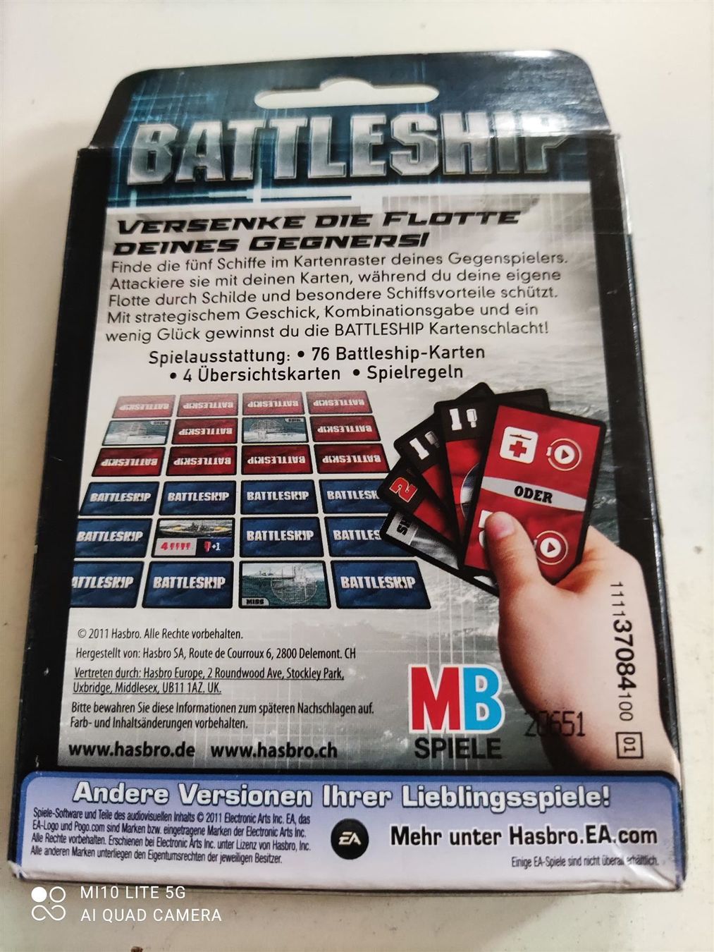 Spiele: Battelship (Kartenspiel) – Gebraucht aus St.Galllen von elkaphone 1