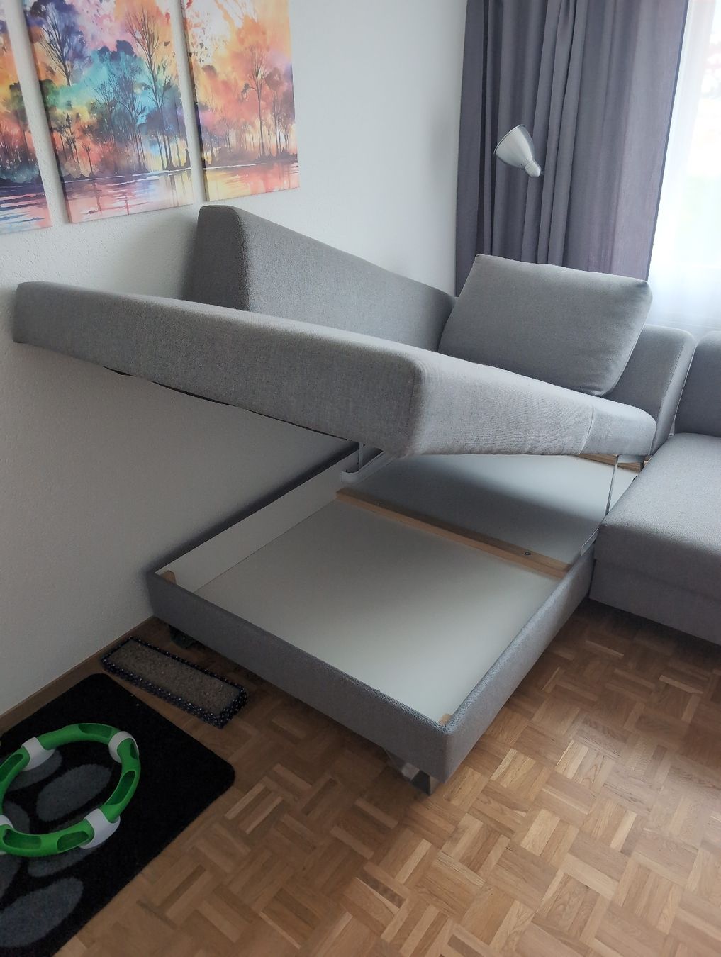 Sofas: Sofa grau 3-Sitzer – Gebraucht aus Alberswil von __colafroeschli__ 1