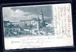 Ansichtskarte Krummau 1898.