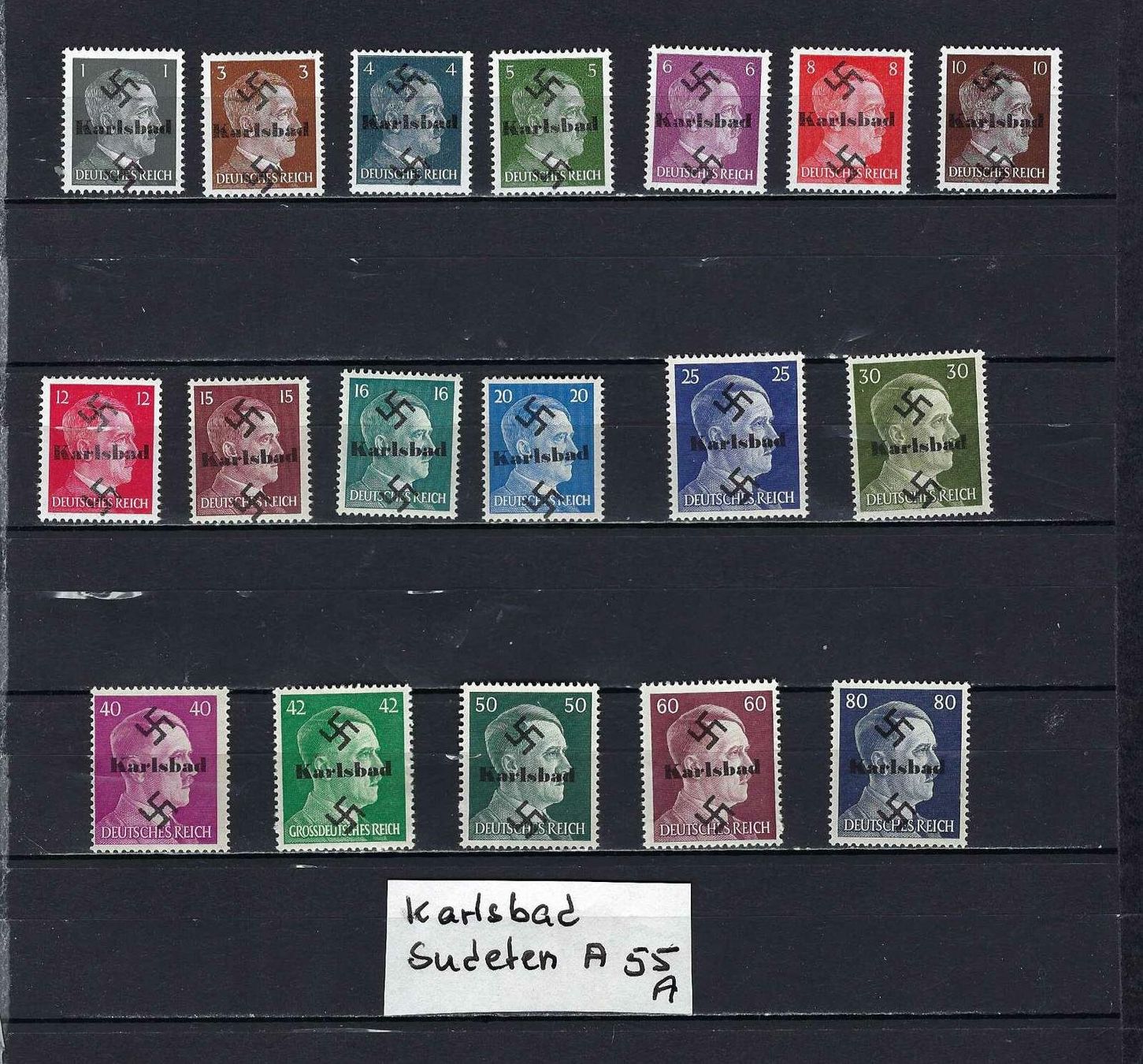 Tutti i francobolli: WKII Besetzung ** – Nuovo e nell'imballaggio originale da Altstätten SG venduto da Nandodax