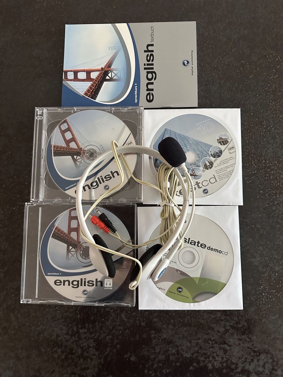 Microsoft Software: Digital Publishing Headset Sprachkurs CD-ROM Set – Nuovo (secondo la descrizione) da Zürich venduto da Johnaqualung 5