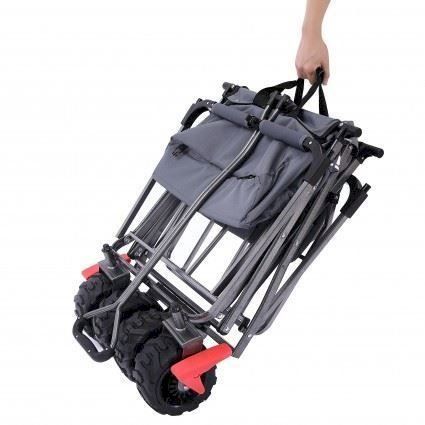 Giocattoli: Arebos Bollerwagen mit Dach Grau – Nuovo e nell'imballaggio originale da Bottighofen venduto da zaap 5