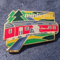 Z487 - Pin Zug Bahn Train - mini Buffet / Auflage 1'000 Stk.