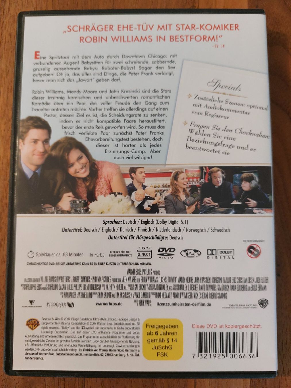 Alle DVDs: DVD - Lizenz zum Heiraten – Gebraucht aus Rheinfelden von FilmAuktion 1