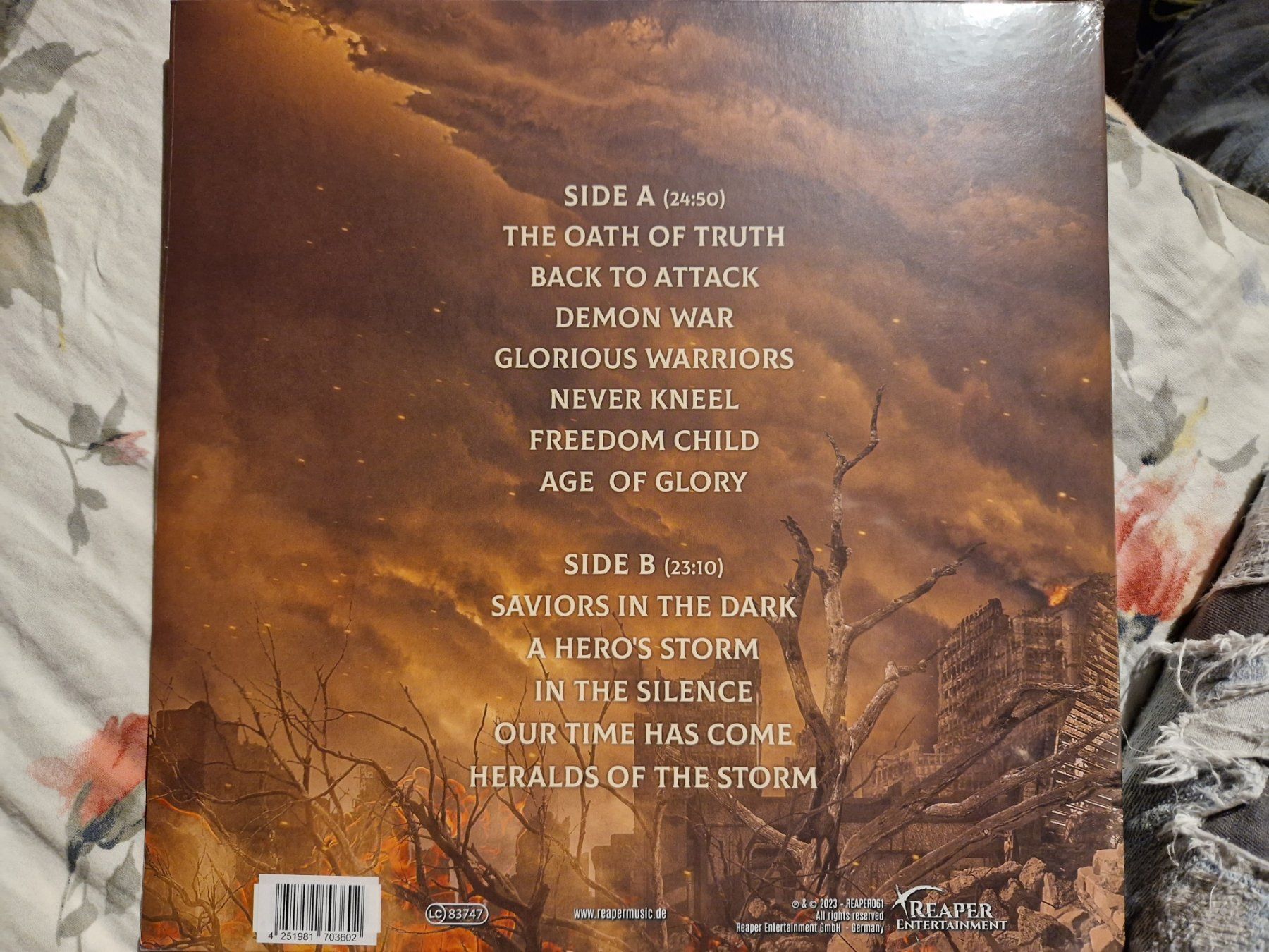 Schallplatten: Majesty: Back To Attack Limited Edition, Orange/White marble – Neu und originalverpackt aus Brittnau von Zibu 1