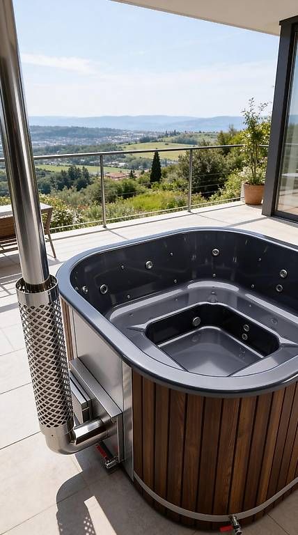 Whirlpool: Square Horizon Hotpot – Usato da St. Gallen venduto da Spa_at_Home911 2