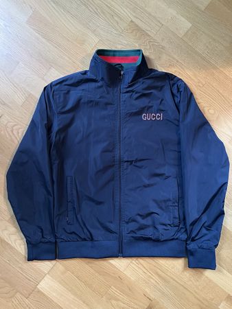 Gucci Herren Jacke dunkelblau guter Zustand