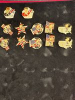 Pin Sammlung / Konvolut / Retro / Fussball / USA / MC