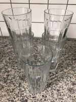 6 Gläser Glas  Trinkgläser Klarglas 6 stück, 3.5dl