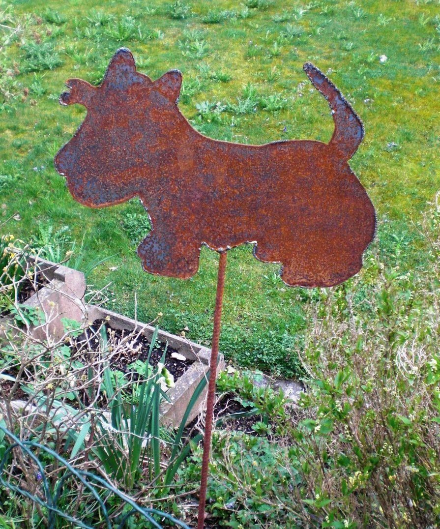 Sculture & Statue: Schottischer TERRIER aus Eisenblech – Nuovo (secondo la descrizione) da Egliswil venduto da chroetli22
