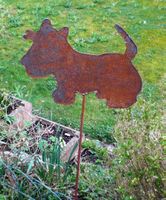 Schottischer TERRIER aus Eisenblech