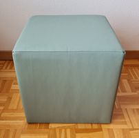 Hocker Würfelform Kunstleder