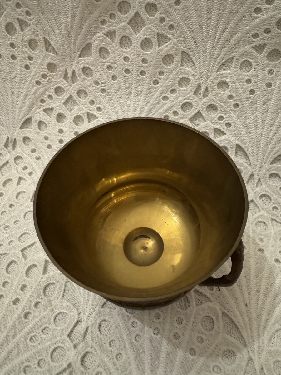 Töpfe: Vintage Messingschale Topf Mit Griff – Gebraucht aus Frenkendorf von Only1 1