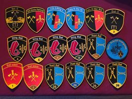 18 Badges Genie Rettung Divers Abzeichen