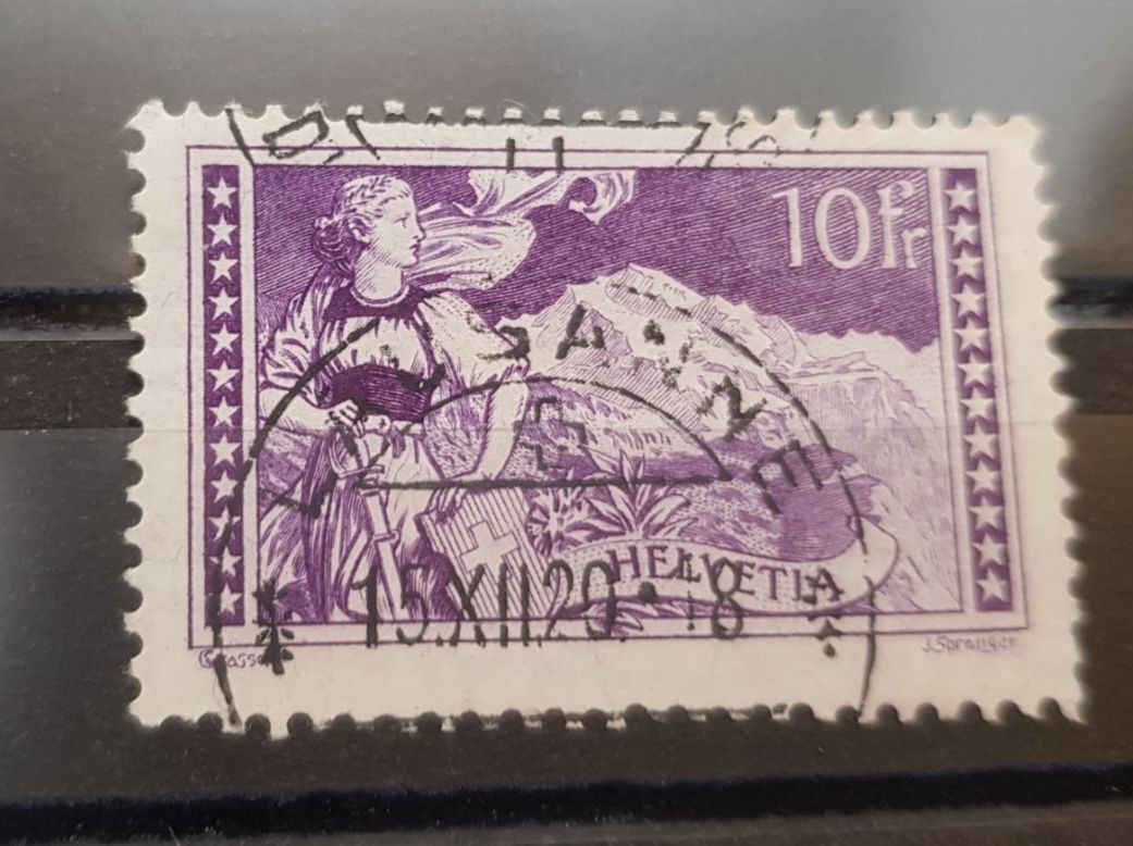 Tutti i francobolli: 1914 Gebirgslandschaften     /  622 – Usato da Rümlang venduto da coh_87ww 1