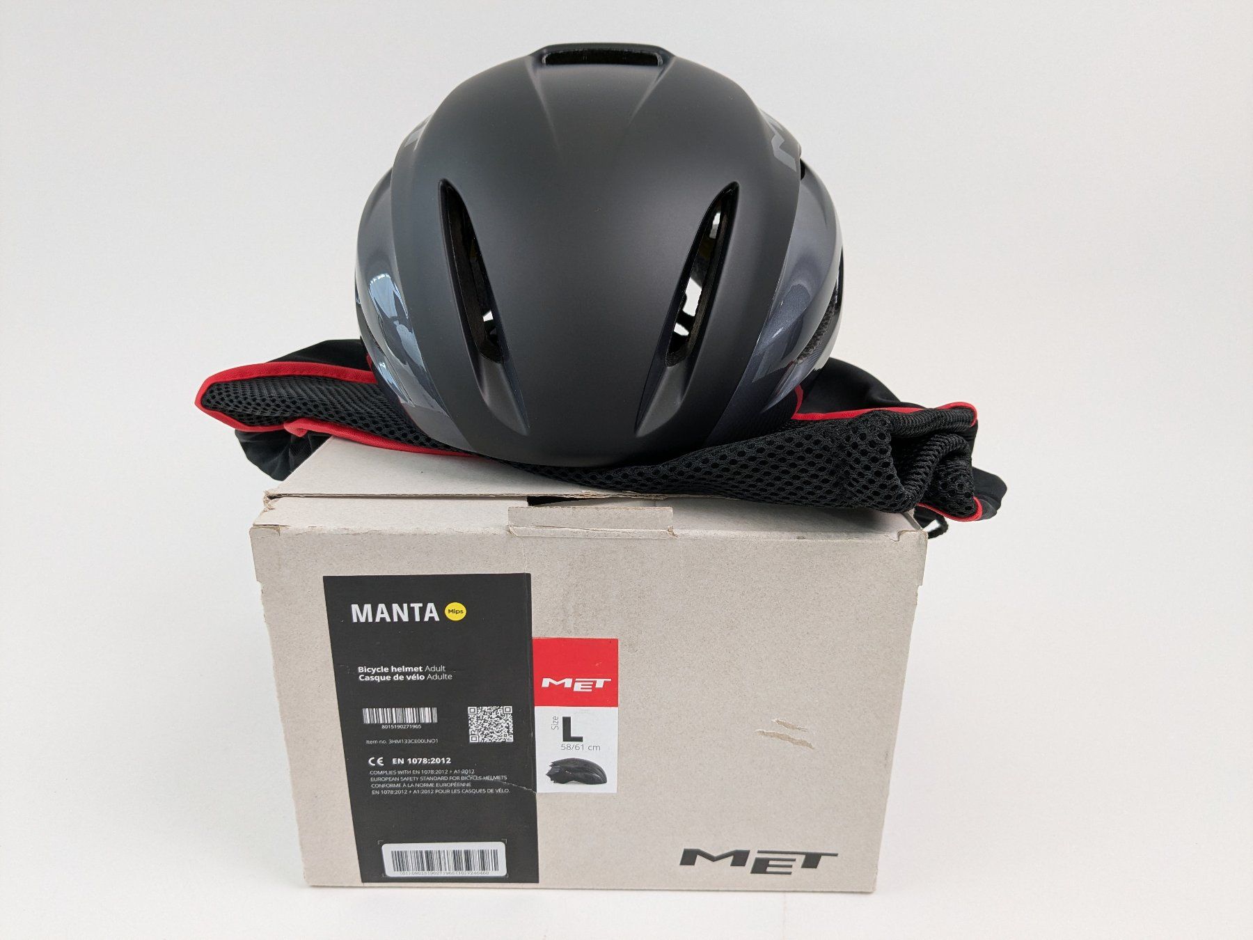 Caschi: MET Velohelm "Manta" M133 – Nuovo (secondo la descrizione) da Dintikon venduto da Restwert_Dintikon