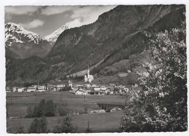 Ansichtskarten: ZERNEZ mit PIZ LINARD   (K – Gebraucht aus Ruggell von Masescha