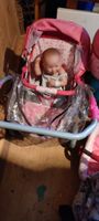 Babywagen 3-teilig mit Baby und Windeln