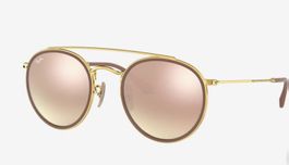 Ray-Ban Sonnenbrille, Top Zustand! Gold-Braun, Sommer-Mustha