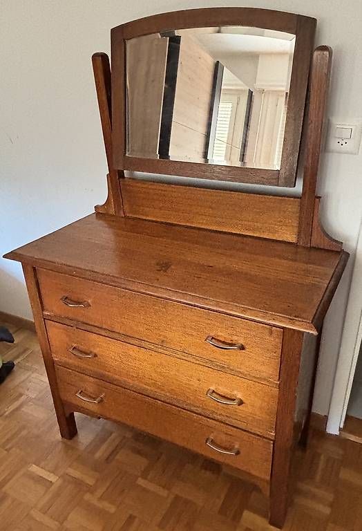 Kommoden: Commode début 20ème siècle avec miroir pivotant – Gebraucht aus Vevey von cat_tw2s 3