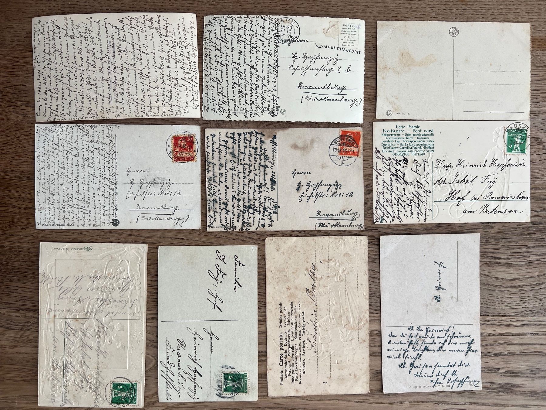 Cartoline postali: Sammlung antike Postkarten Schweiz – Usato da Hermetschwil-Staffeln venduto da militaria-schweiz 7