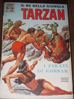 Vintage italian Comic book TARZAN # 14 May 1969 Russ Manning