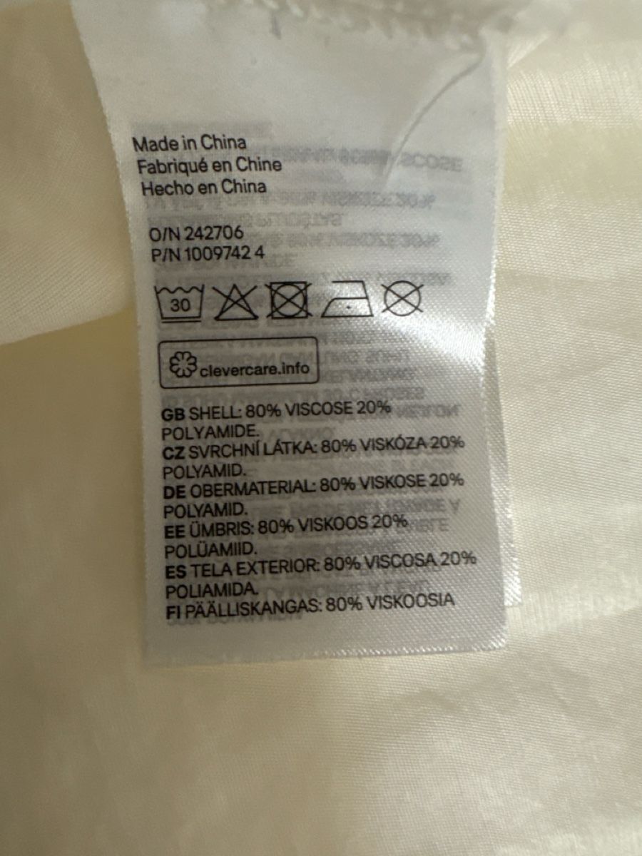 H&M Camicette: Weiss-creme H&M Bluse mit Raffung Gr. L – Nuovo (secondo la descrizione) da Cham venduto da matap1 4