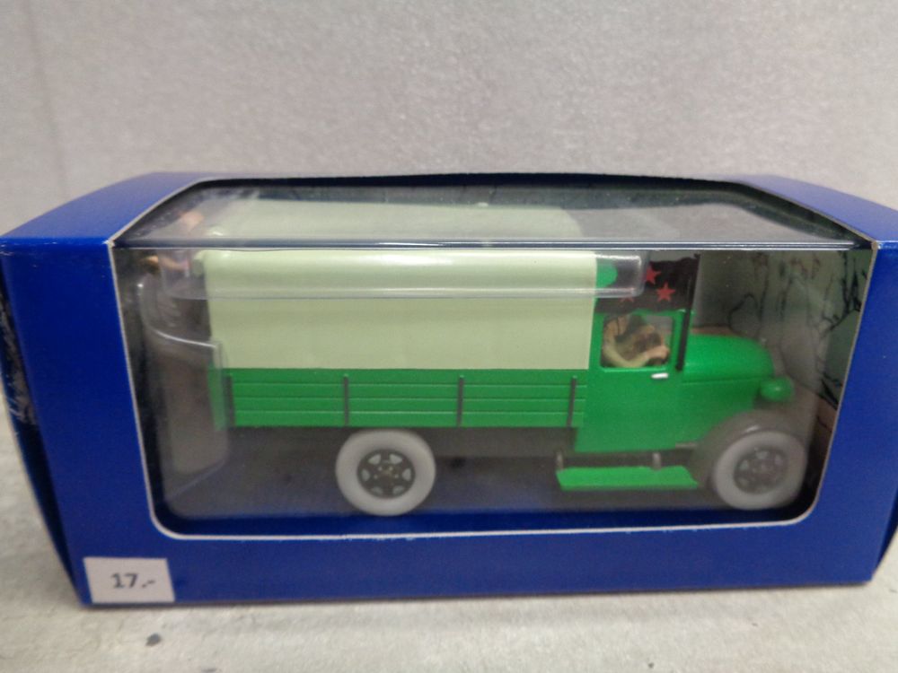 Hergé 1/43 - Voiture Tintin 12 - Cabriolet capitaine Haddock (D