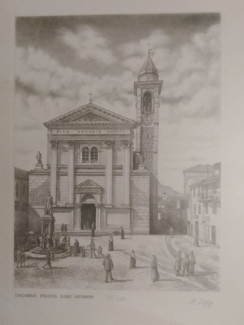 Grafica & Litografie: chiesa in piazza sant antonio – Usato da Solduno venduto da Max_dee_jay