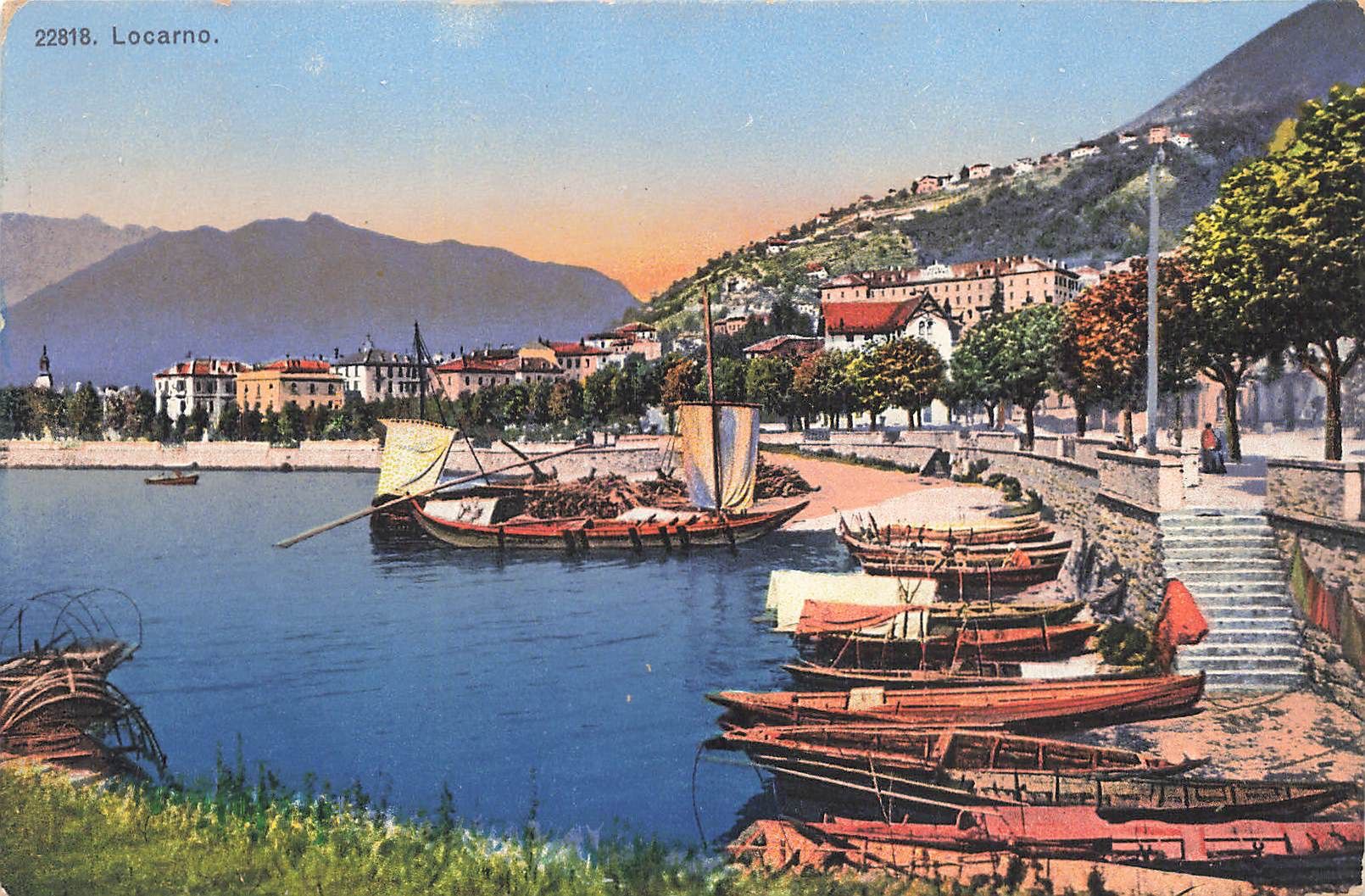 Cartoline postali: Locarno – Usato da Biasca venduto da Blenio71