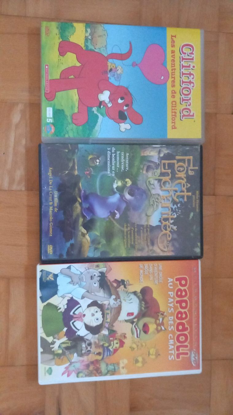 Tutti i DVDs: 3 film en dvd – Usato da Cortaillod venduto da Dabourg