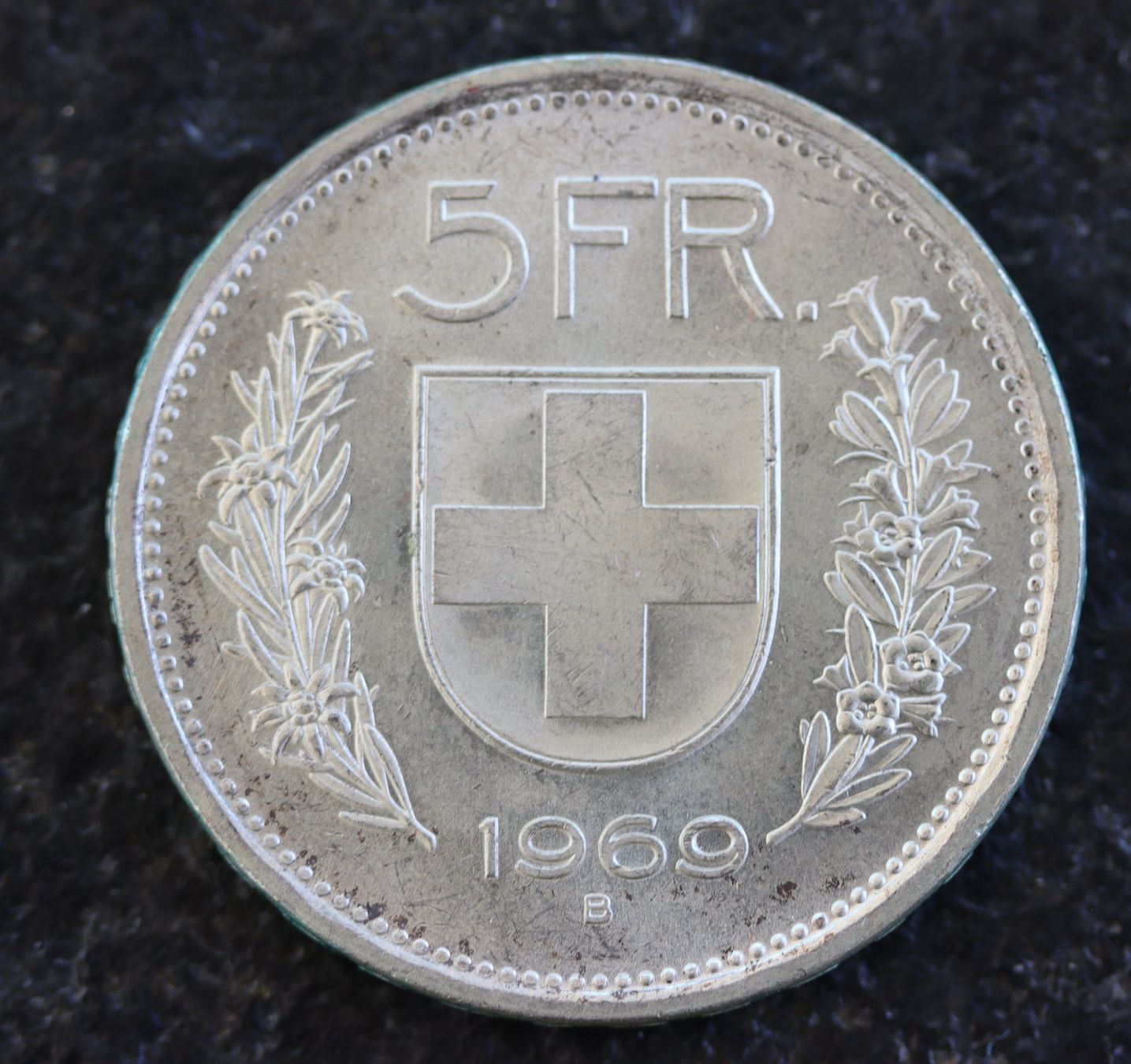 Tutti le monete: 5 CHF 1969 – Usato da Rheinfelden venduto da Fitscherella