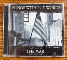 SONGS WITHOUT WORDS-THE WAR CD