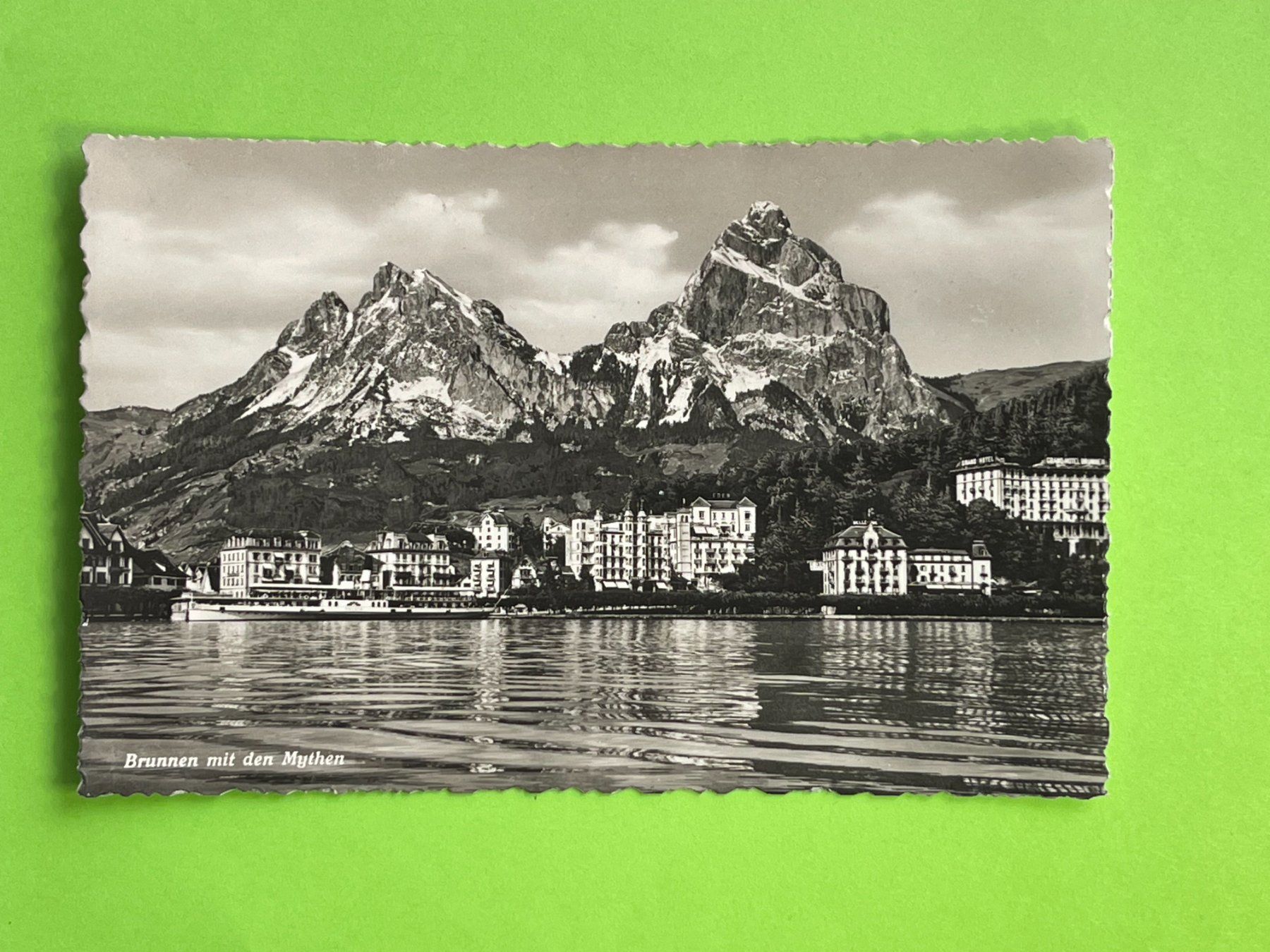 Cartoline postali: Brunnen mit den Mythen – Usato da Steg VS venduto da danwer74