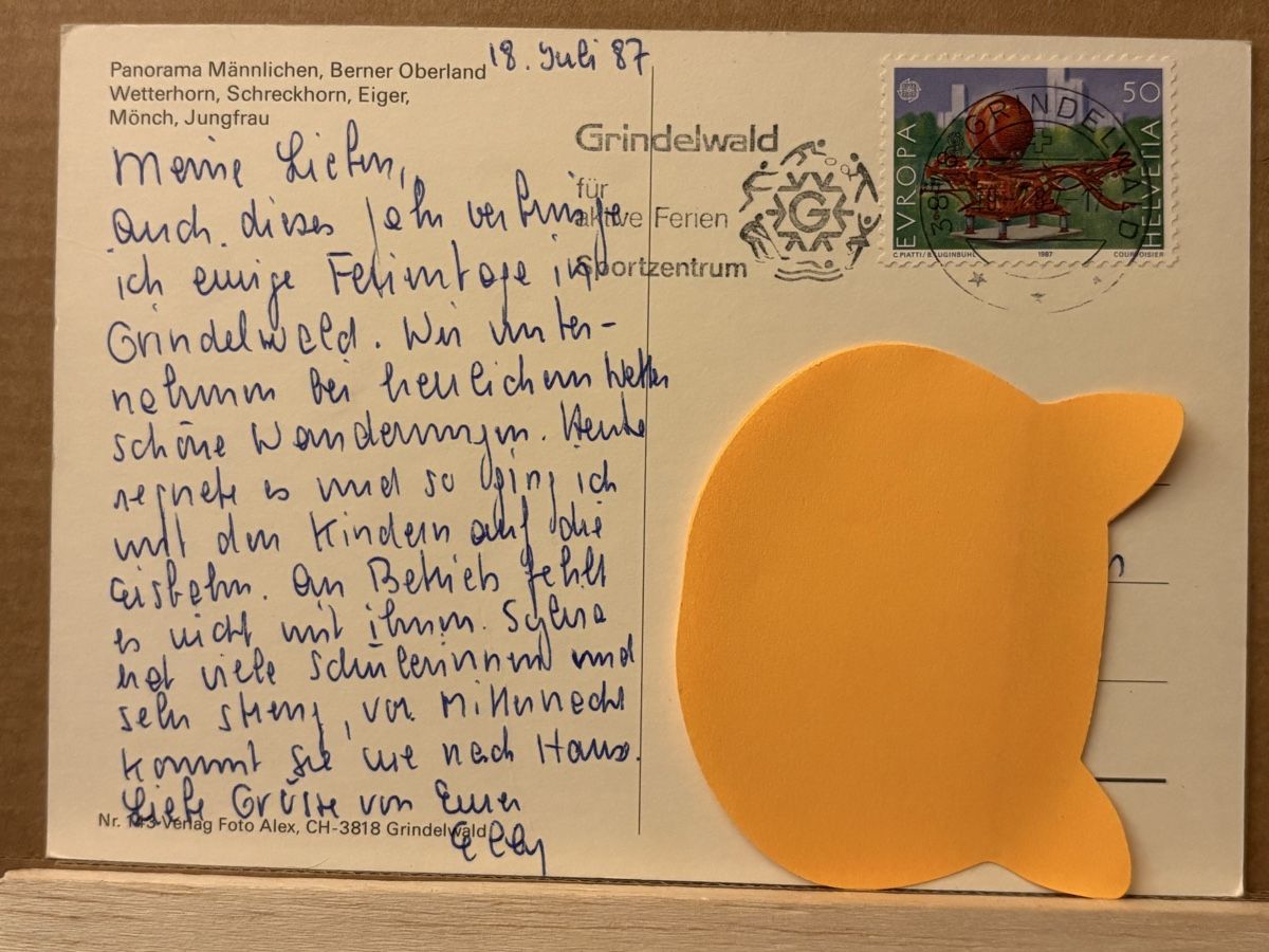 Cartoline postali: AK von Männlichen Bergpanorama – Usato da Rümlang venduto da Kartenpost1 1