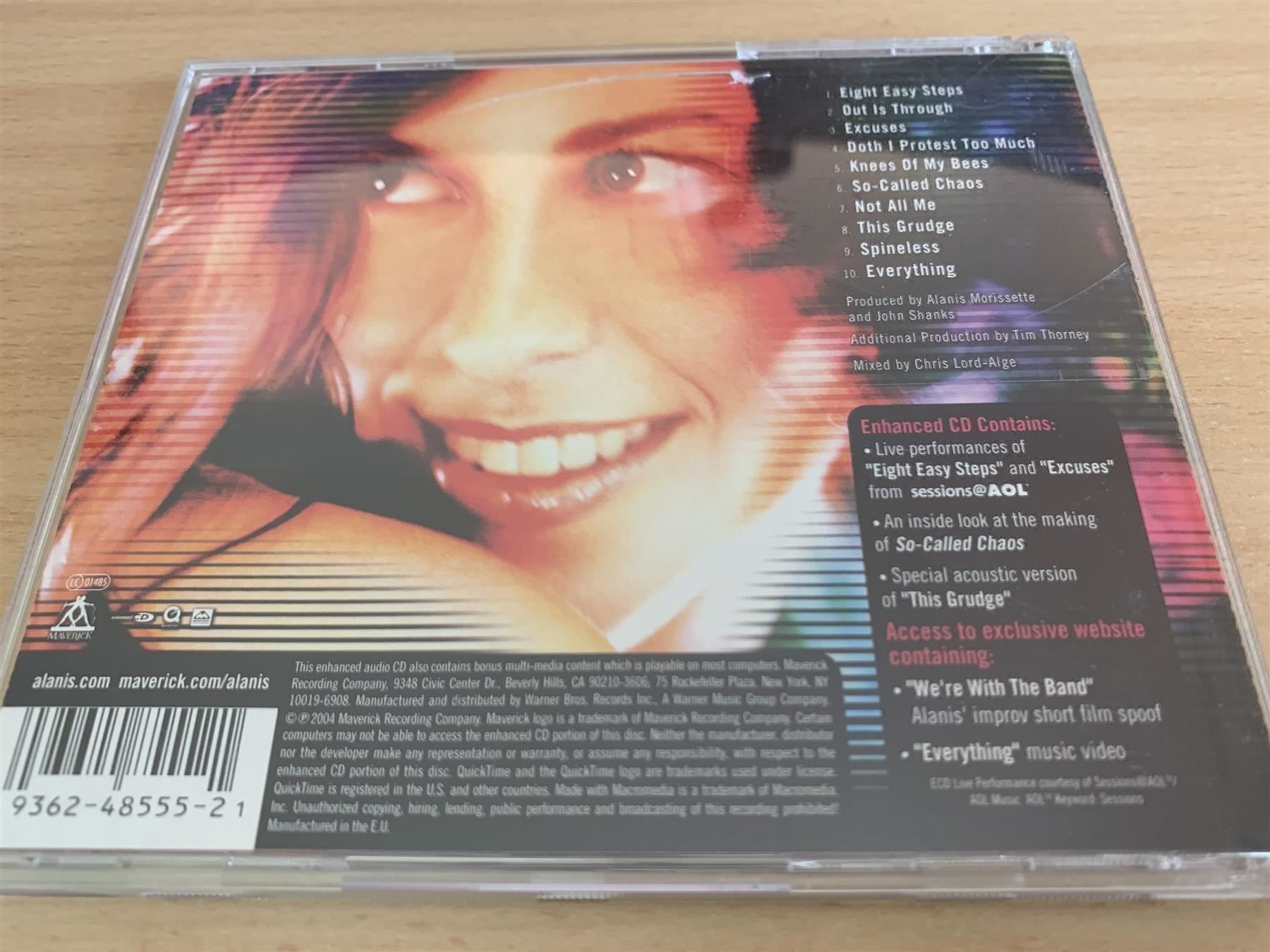 CD: Alanis Morissette – So-Called Chaos – Usato da Rikon im Tösstal venduto da Alpenmutz 1