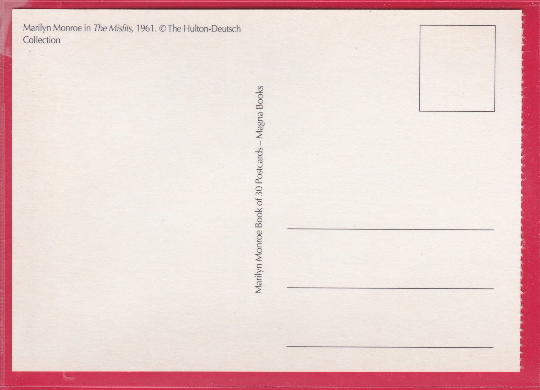 Cartoline postali: MARILYN MONROE – Usato da Oberrieden venduto da Gebirgsstelze 1